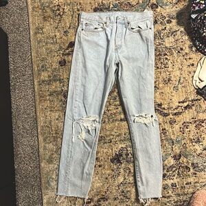 LEVI’S WEDGIE FIT ANKLE JEANS